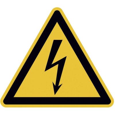 BRW, Segnaletica di sicurezza, Segnale di avvertimento Tensione elettrica BRW, Segnaletica di sicurezza, Segnale di avvertimento Tensione elettrica