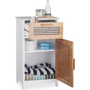 Relaxdays, Armadietto bagno, Badschrank (40 x 28 x 70 cm) Relaxdays, Armadietto bagno, Badschrank (40 x 28 x 70 cm)