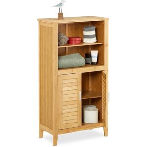 Relaxdays, Armadietto bagno, Lamellare (50 x 25 x 92 cm) Relaxdays, Armadietto bagno, Lamellare (50 x 25 x 92 cm)