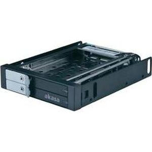 Akasa Telaio per unità Elite da 3,5 pollici per 2x HDD/SSD da 2,5 pollici, Accessori per disco rigido Akasa Telaio per unità Elite da 3,5 pollici per 2x HDD/SSD da 2,5 pollici, Accessori per disco rigido