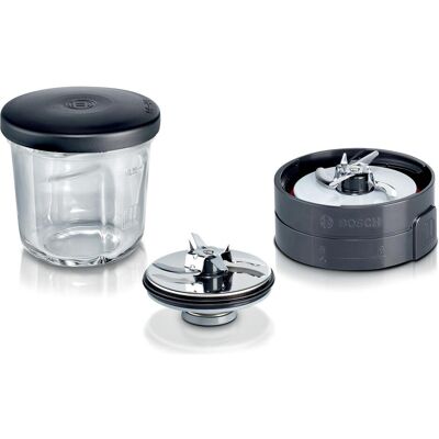 Bosch Hausgeräte Muz45xcg1, Accessori per utensili da cucina, Argento, Trasparente Bosch Hausgeräte Muz45xcg1, Accessori per utensili da cucina, Argento, Trasparente
