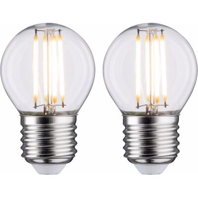 Paulmann, Lampadina, Goccia (E27, 470 lm, 2x) Paulmann, Lampadina, Goccia (E27, 470 lm, 2x)