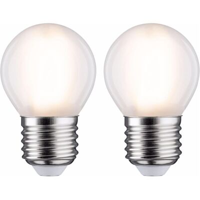 Paulmann, Lampadina, Set di 2 gocce (E27, 470 lm, 2x) Paulmann, Lampadina, Set di 2 gocce (E27, 470 lm, 2x)