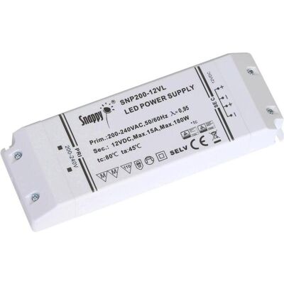 Trasformatore LED Dehner Elektronik 12V200W-MM-EU per Mobili Trasformatore LED Dehner Elektronik 12V200W-MM-EU per Mobili