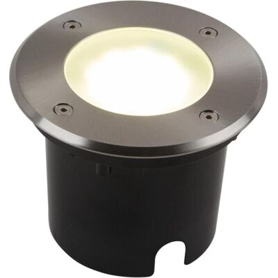 Heitronic, Illuminazione esterna, Spot LED da incasso a pavimento Messina 9W 3000K IP65 550lm 90° (550 lm, IP65) Heitronic, Illuminazione esterna, Spot LED da incasso a pavimento Messina 9W 3000K IP65 550lm 90° (550 lm, IP65)