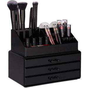 Relaxdays, Portaoggetti bagno, Makeup Organizer Relaxdays, Portaoggetti bagno, Makeup Organizer