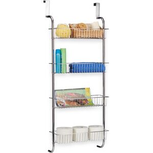 Relaxdays, Mensola doccia, Scaffale a sospensione (45 x 45 x 112 cm) Relaxdays, Mensola doccia, Scaffale a sospensione (45 x 45 x 112 cm)