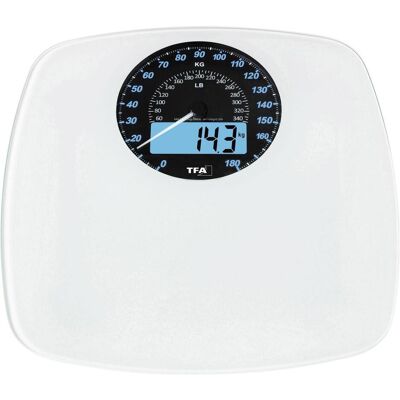 Bilancia digitale TFA Dostmann SWING - 180kg - bianco Bilancia digitale TFA Dostmann SWING - 180kg - bianco