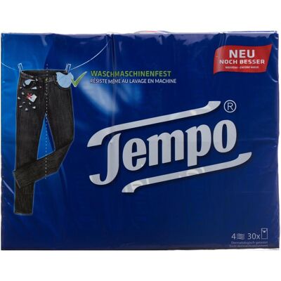 Tempo, Fazzoletti + Salviette cosmetiche, fazzoletti Tempo, Fazzoletti + Salviette cosmetiche, fazzoletti