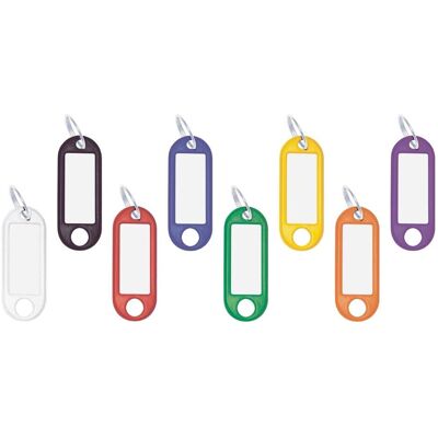 Wedo, Portachiavi, Ciondolo portachiavi con anello, Multicolore Wedo, Portachiavi, Ciondolo portachiavi con anello, Multicolore