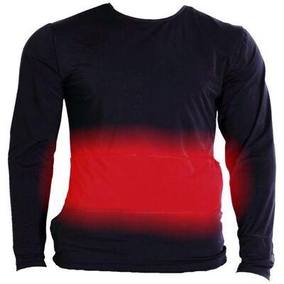 Glovii, Uomini, Maglietta, GJ1M Camicia/Top Shirt Collo rotondo Manica lunga Elastan, Poliestere, Nero, (M) Glovii, Uomini, Maglietta, GJ1M Camicia/Top Shirt Collo rotondo Manica lunga Elastan, Poliestere, Nero, (M)