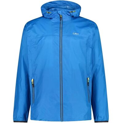 CMP Campagnolo, Uomini, Giacca outdoor, Giacca con cappuccio Ripstop Fix (L), Blu CMP Campagnolo, Uomini, Giacca outdoor, Giacca con cappuccio Ripstop Fix (L), Blu