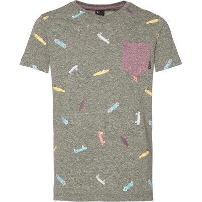 Protest, Bambini, Maglietta, Maglietta Duner Spruce, Grigio, (104) Protest, Bambini, Maglietta, Maglietta Duner Spruce, Grigio, (104)
