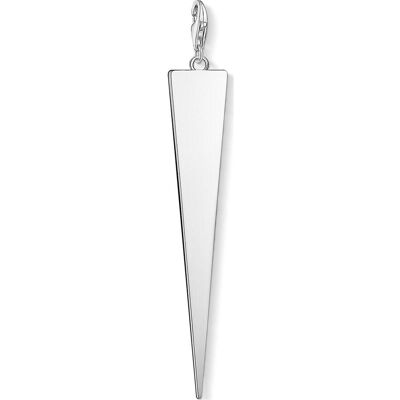 Thomas Sabo, Ciondolo collana, Ciondolo Charm triangolo d'argento, (Argento) Thomas Sabo, Ciondolo collana, Ciondolo Charm triangolo d'argento, (Argento)