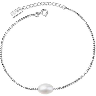 Ailoria, Bracciale, Misaki, (18 cm, Argento) Ailoria, Bracciale, Misaki, (18 cm, Argento)