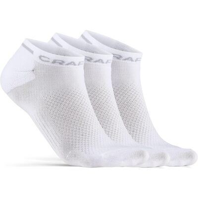 Craft, Unisex, Calze sportive, Calzini Core Dry Shafless 3-Pack (37 - 39), Bianco Craft, Unisex, Calze sportive, Calzini Core Dry Shafless 3-Pack (37 - 39), Bianco