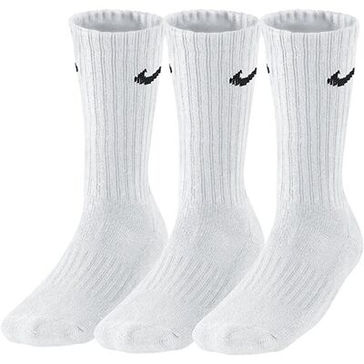 Nike, Unisex, Calzini, Dreierpack Socken, Bianco, (confezione da 3, 38 - 42) Nike, Unisex, Calzini, Dreierpack Socken, Bianco, (confezione da 3, 38 - 42)