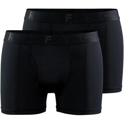 Craft, Uomini, Intimo termico, Boxer Core Dry 2 Pack (M), Nero, M Craft, Uomini, Intimo termico, Boxer Core Dry 2 Pack (M), Nero, M