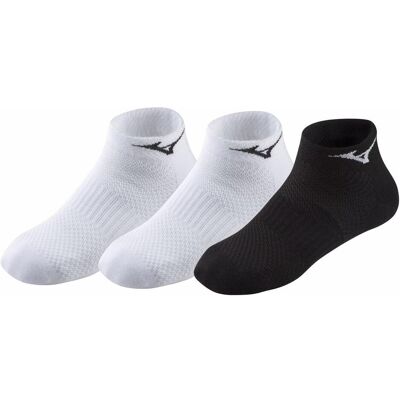 Mizuno, Unisex, Calze sportive, Calzini da corsa tripla confezione (41 - 43), Bianco, Multicolore Mizuno, Unisex, Calze sportive, Calzini da corsa tripla confezione (41 - 43), Bianco, Multicolore