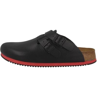 Birkenstock, Donne, Sandali + Ciabatte, Kay SL in pelle naturale e morbida plantare stretto, Nero, (42) Birkenstock, Donne, Sandali + Ciabatte, Kay SL in pelle naturale e morbida plantare stretto, Nero, (42)