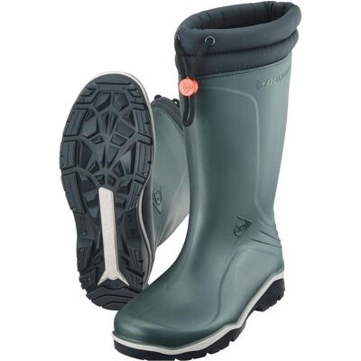 Dunlop Uomini, Stivali di gomma, Stivale da lavoro invernale Blizzard, Verde, (41) Dunlop Uomini, Stivali di gomma, Stivale da lavoro invernale Blizzard, Verde, (41)