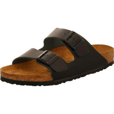 Birkenstock, Unisex, Sandali + Ciabatte, Arizona Pelle Naturale Normale, Nero, (48) Birkenstock, Unisex, Sandali + Ciabatte, Arizona Pelle Naturale Normale, Nero, (48)