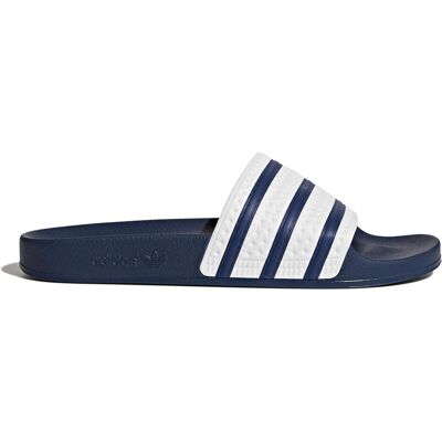 Adidas, Uomini, Sandali + Ciabatte, Adilette, Blu, Bianco, (46) Adidas, Uomini, Sandali + Ciabatte, Adilette, Blu, Bianco, (46)