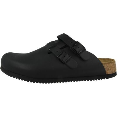 Birkenstock, Unisex, Sandali + Ciabatte, Kay SL pelle naturale normale, Nero, (44) Birkenstock, Unisex, Sandali + Ciabatte, Kay SL pelle naturale normale, Nero, (44)
