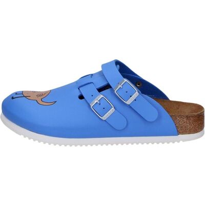 Birkenstock, Unisex, Sandali + Ciabatte, Kay SL Birko-Flor stretto, Blu, (37) Birkenstock, Unisex, Sandali + Ciabatte, Kay SL Birko-Flor stretto, Blu, (37)