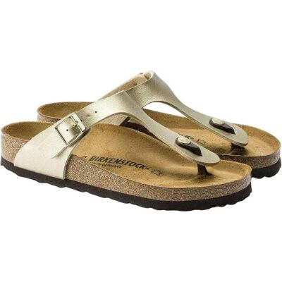 Birkenstock, Donne, Sandali + Ciabatte, Gizeh Birko-Flor Narrow, Oro, (41) Birkenstock, Donne, Sandali + Ciabatte, Gizeh Birko-Flor Narrow, Oro, (41)