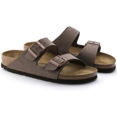 Birkenstock, Unisex, Sandali + Ciabatte, Arizona Birko-Flor Nubuck normale, Marrone, (41) Birkenstock, Unisex, Sandali + Ciabatte, Arizona Birko-Flor Nubuck normale, Marrone, (41)