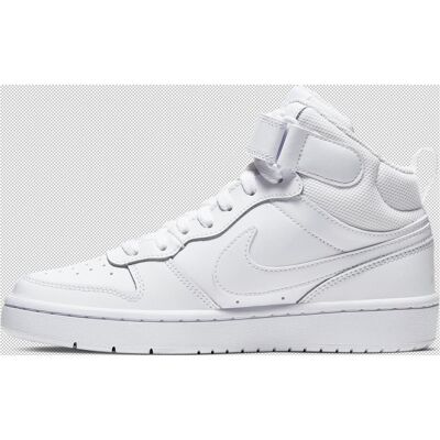 Nike, Unisex, Sneaker, Court Borough Mid sneaker bambini, Bianco, (36.5) Nike, Unisex, Sneaker, Court Borough Mid sneaker bambini, Bianco, (36.5)