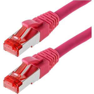 Helos Cavo patch RJ-45 (M) (S/FTP, SF/UTP, SFTP, CAT6, 1 m), Cavo di rete Helos Cavo patch RJ-45 (M) (S/FTP, SF/UTP, SFTP, CAT6, 1 m), Cavo di rete