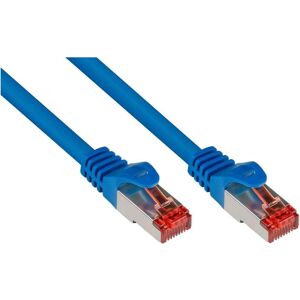 Good Connections Cavo patch RNS con protezione naso a scatto, Cat. 6, S/FTP, PiMF, PVC, 250MHz, blu, 20m (PiMF, S/FTP, SF/UTP, CAT6, 20 m), Cavo di rete Good Connections Cavo patch RNS con protezione naso a scatto, Cat. 6, S/FTP, PiMF, PVC, 250MHz, blu, 20m (PiMF, S/FTP, SF/UTP, CAT6, 20 m), Cavo di rete