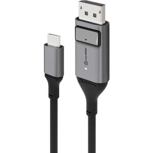 Alogic Cavo USB da USB-C a DPort M/M (1 m), Cavo video, Nero, Grigio Alogic Cavo USB da USB-C a DPort M/M (1 m), Cavo video, Nero, Grigio