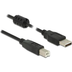 Delock USB A – USB B (1 m, USB 2.0), Cavo USB Delock USB A – USB B (1 m, USB 2.0), Cavo USB