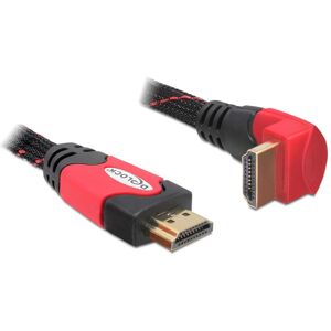 Delock HDMI (Typ A) — HDMI (Typ A) (5 m), Cavo video, Rosso, Nero Delock HDMI (Typ A) — HDMI (Typ A) (5 m), Cavo video, Rosso, Nero