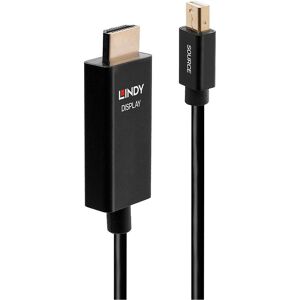 Lindy Cavo video DisplayPort / HDMI (2 m), Cavo video, Nero Lindy Cavo video DisplayPort / HDMI (2 m), Cavo video, Nero