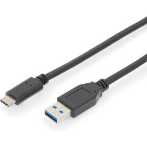 Digitus USB C – USB A (1 m, USB 3.2 Gen 2), Cavo USB Digitus USB C – USB A (1 m, USB 3.2 Gen 2), Cavo USB