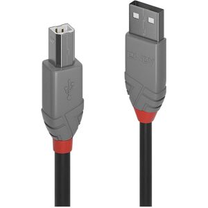 Lindy USB/A-USB/B M-M (0.50 m, USB 2.0), Cavo USB Lindy USB/A-USB/B M-M (0.50 m, USB 2.0), Cavo USB
