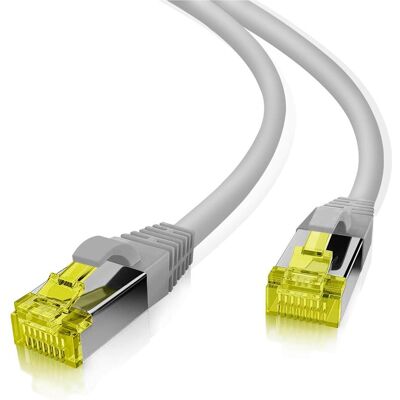 Herweck Helos - Patch - RJ45 - 1,5M - Cat6a - Grigio - Cavo di Rete Herweck Helos - Patch - RJ45 - 1,5M - Cat6a - Grigio - Cavo di Rete