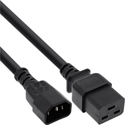 InLine 16659H Cavo di alimentazione - Nero - IEC 60320 C14 a C19 InLine 16659H Cavo di alimentazione - Nero - IEC 60320 C14 a C19