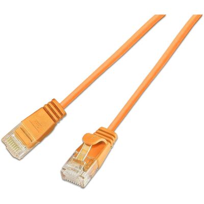 Wirewin Cavo Slim Arancione Cat 6 UTP 7,5 m - Cavo di rete Wirewin Cavo Slim Arancione Cat 6 UTP 7,5 m - Cavo di rete