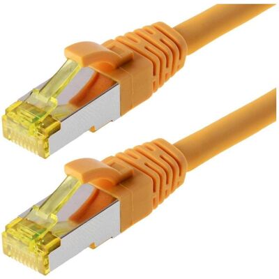 Helos - Patch - RJ45 - 10M - Cat6a - Giallo - Cavo di rete Helos - Patch - RJ45 - 10M - Cat6a - Giallo - Cavo di rete