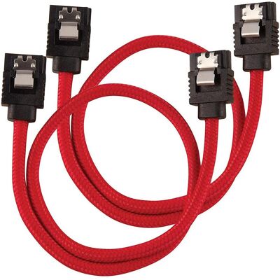 Corsair Manicotto Premium SATA 6 Gbit/s (30 cm, SATA), Cavo interno (PC) Corsair Manicotto Premium SATA 6 Gbit/s (30 cm, SATA), Cavo interno (PC)