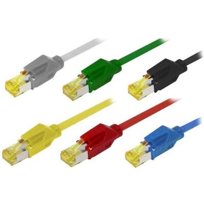 Tecline S/FTP Cat6A (S/FTP, CAT6a, 1 m), Cavo di rete Tecline S/FTP Cat6A (S/FTP, CAT6a, 1 m), Cavo di rete