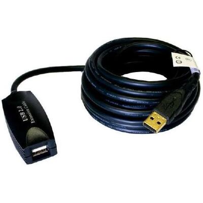 EXSYS GmbH USB 2.0 Active Extension Cable 12 metri (12 m, USB 2.0), Cavo USB EXSYS GmbH USB 2.0 Active Extension Cable 12 metri (12 m, USB 2.0), Cavo USB