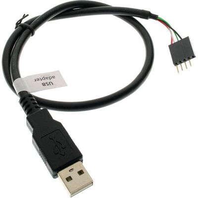 Akasa Cavo USB da esterno a interno (0.40 m), Cavo di interfaccia Akasa Cavo USB da esterno a interno (0.40 m), Cavo di interfaccia
