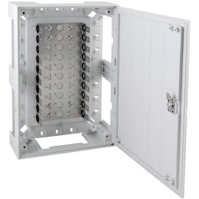 Scatola di Distribuzione EFB Elektronik - IP30, Con Serratura, 10 Moduli LSA Scatola di Distribuzione EFB Elektronik - IP30, Con Serratura, 10 Moduli LSA