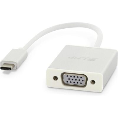 LMP USB-C a (VGA, 15 cm), Adattatore dati + video, Argento LMP USB-C a (VGA, 15 cm), Adattatore dati + video, Argento